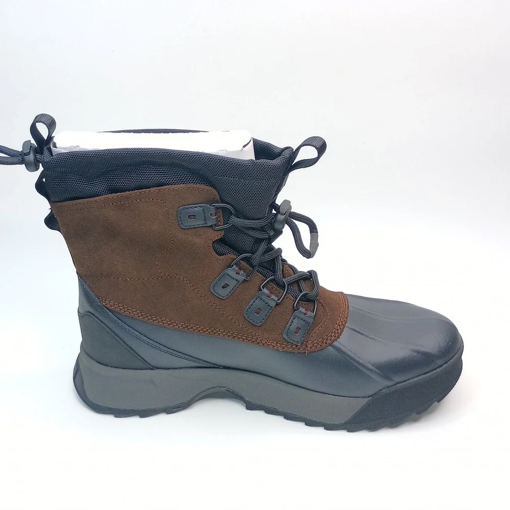 Sorel Cheyanne Metro II Sneak Boot Men Size 12 Brown Waterproof NM5170-256‎